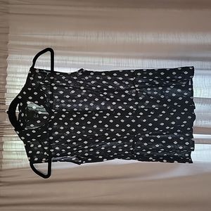 H&M Sleeveless Button Blouse